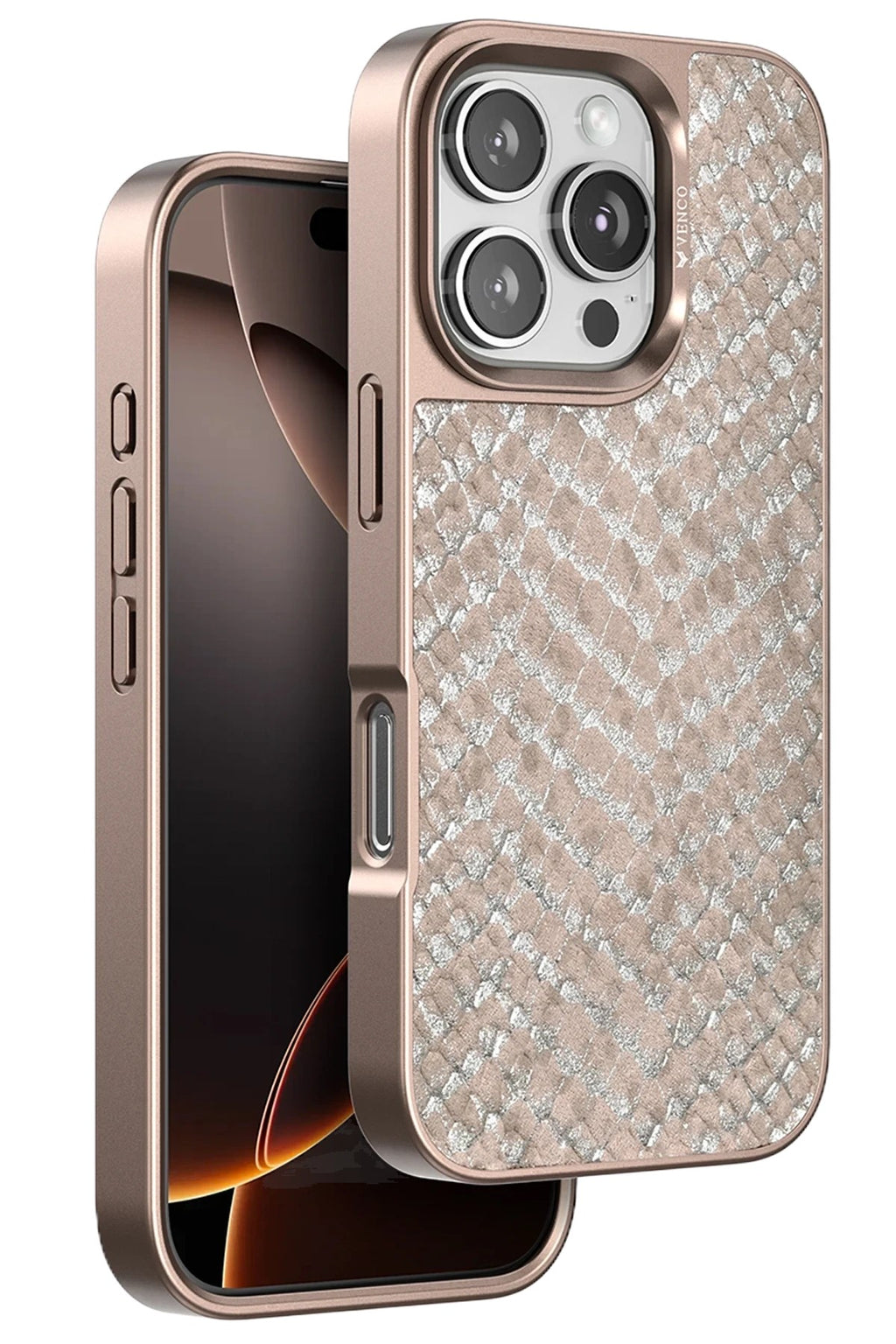 Mey İthalat® iPhone 16 Pro Viper Kapak - Titan Gri