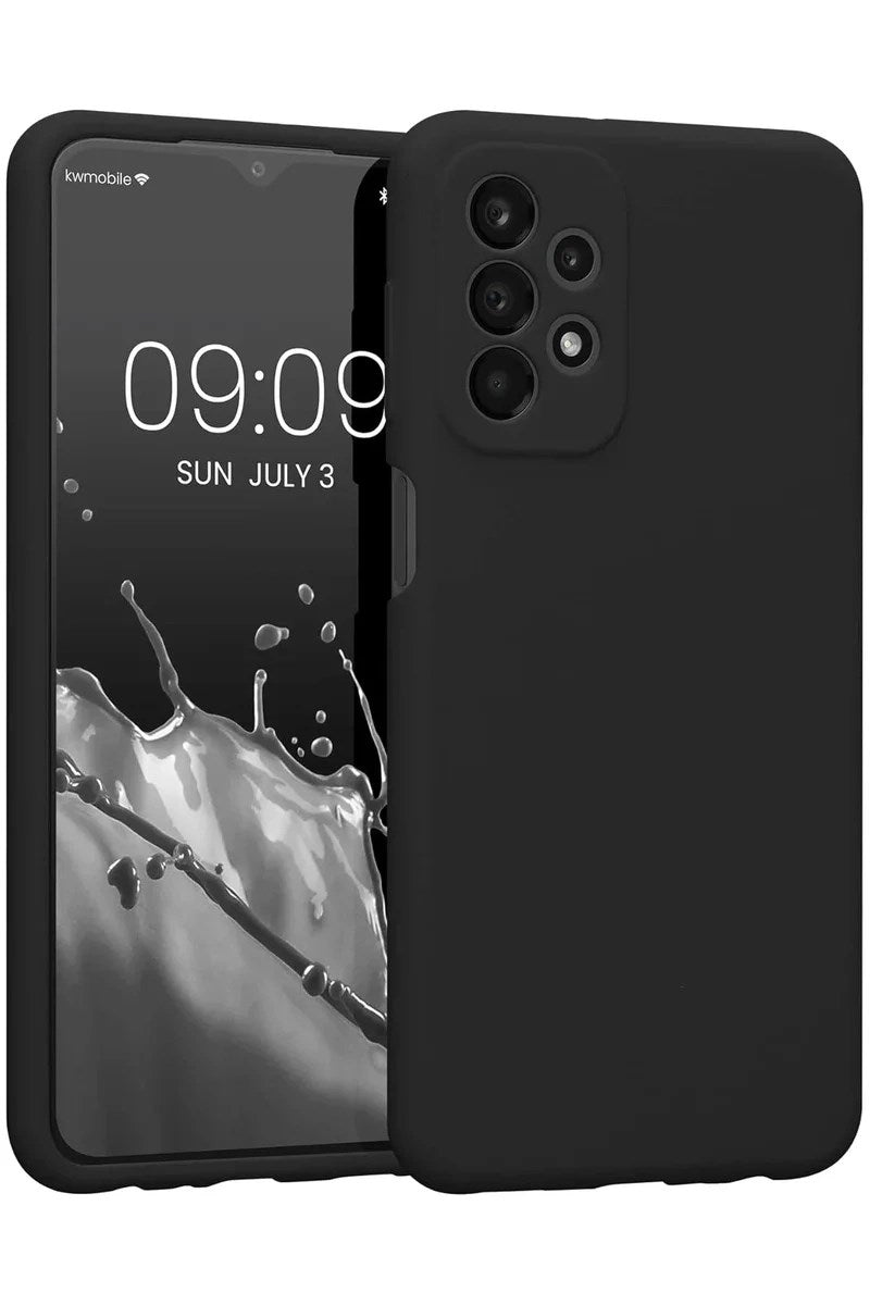 Mey İthalat® Samsung Galaxy A73 5G Kılıf First Silikon - Siyah