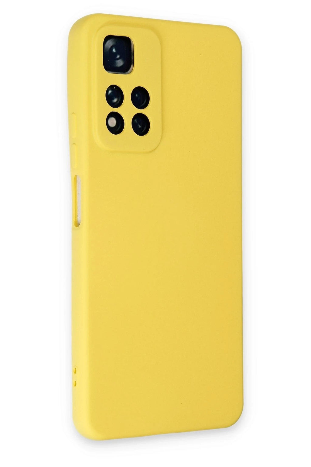 Mey İthalat® Redmi Note 11 Pro Plus 5G Kılıf Nano içi Kadife Silikon - Sarı