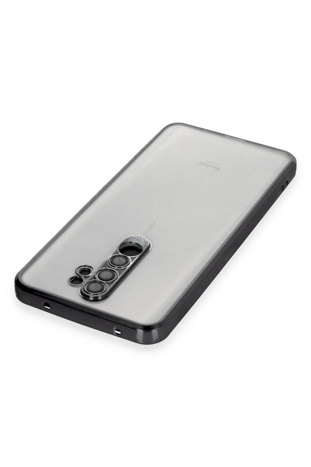 Mey İthalat® Redmi Note 8 Pro Kılıf Lensli Silikon - Siyah