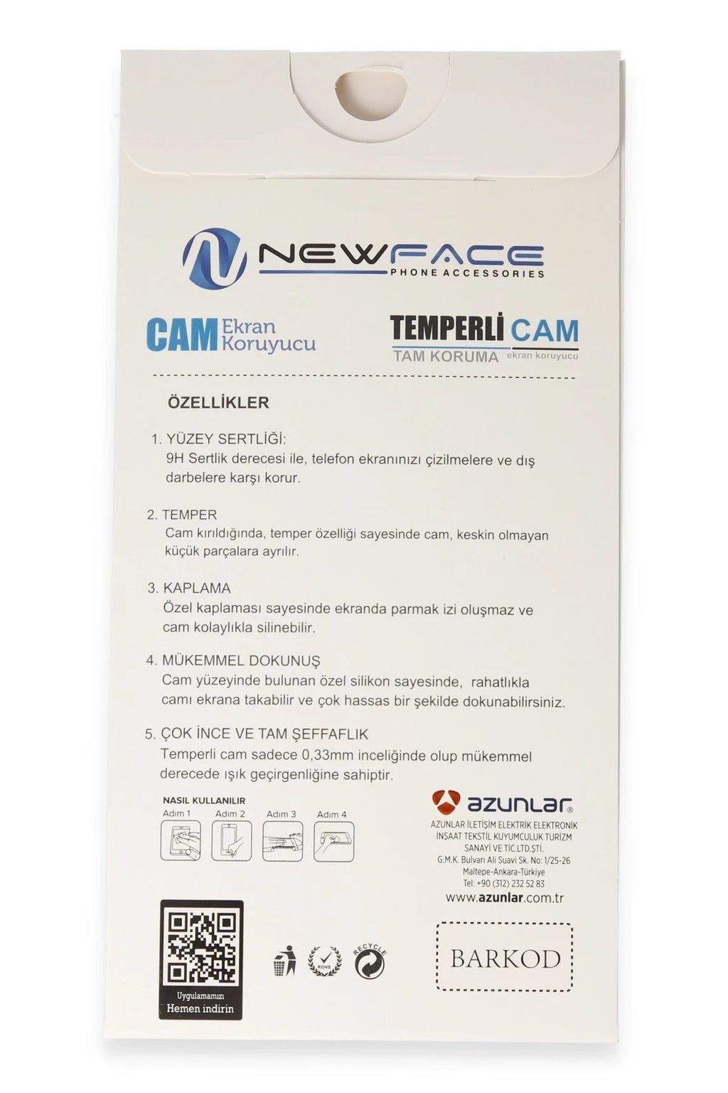 Mey İthalat® Tecno Spark 20 3D Antistatik Cam Ekran Koruyucu