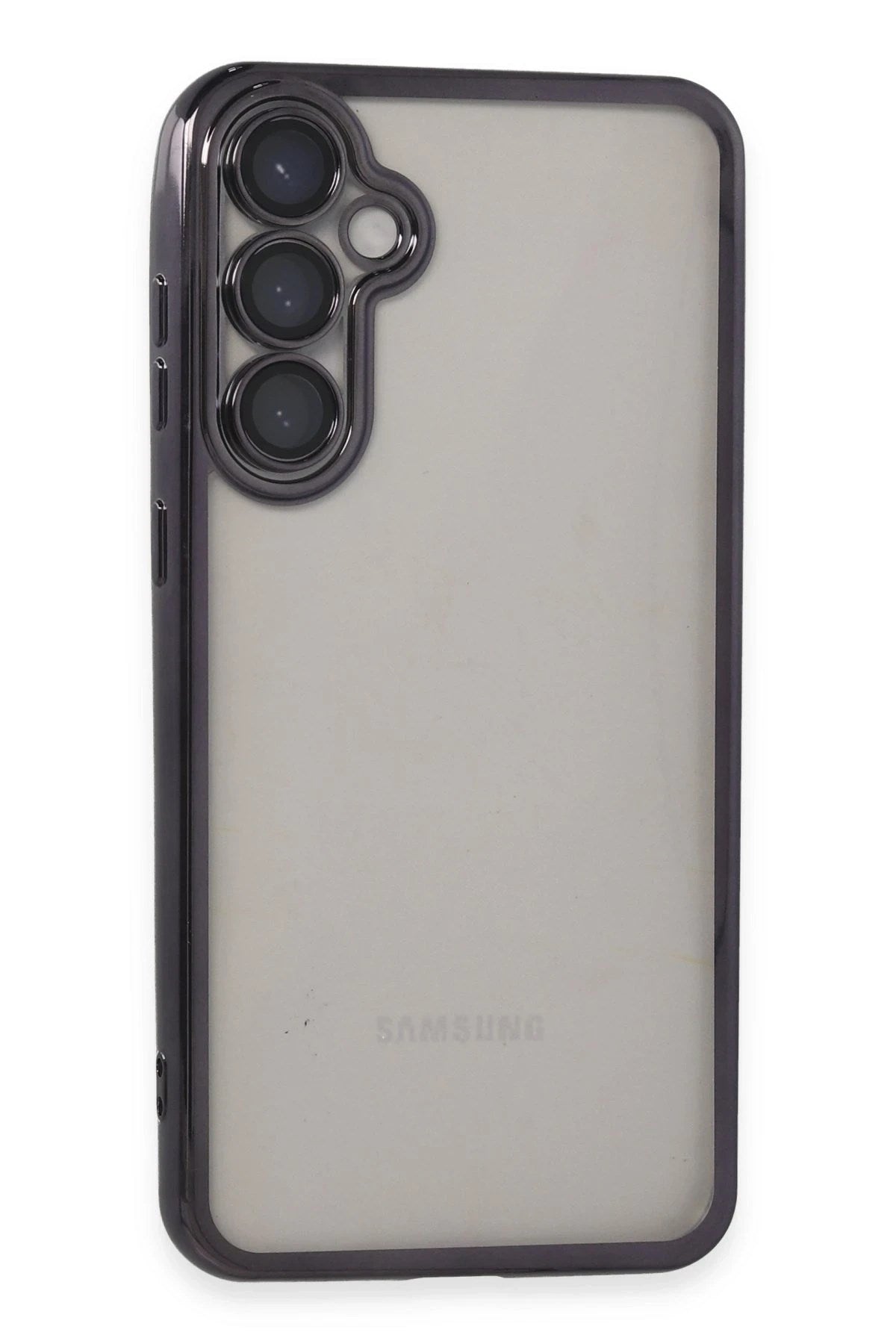 Mey İthalat® Samsung Galaxy S23 FE Kılıf Lensli Silikon - Mor