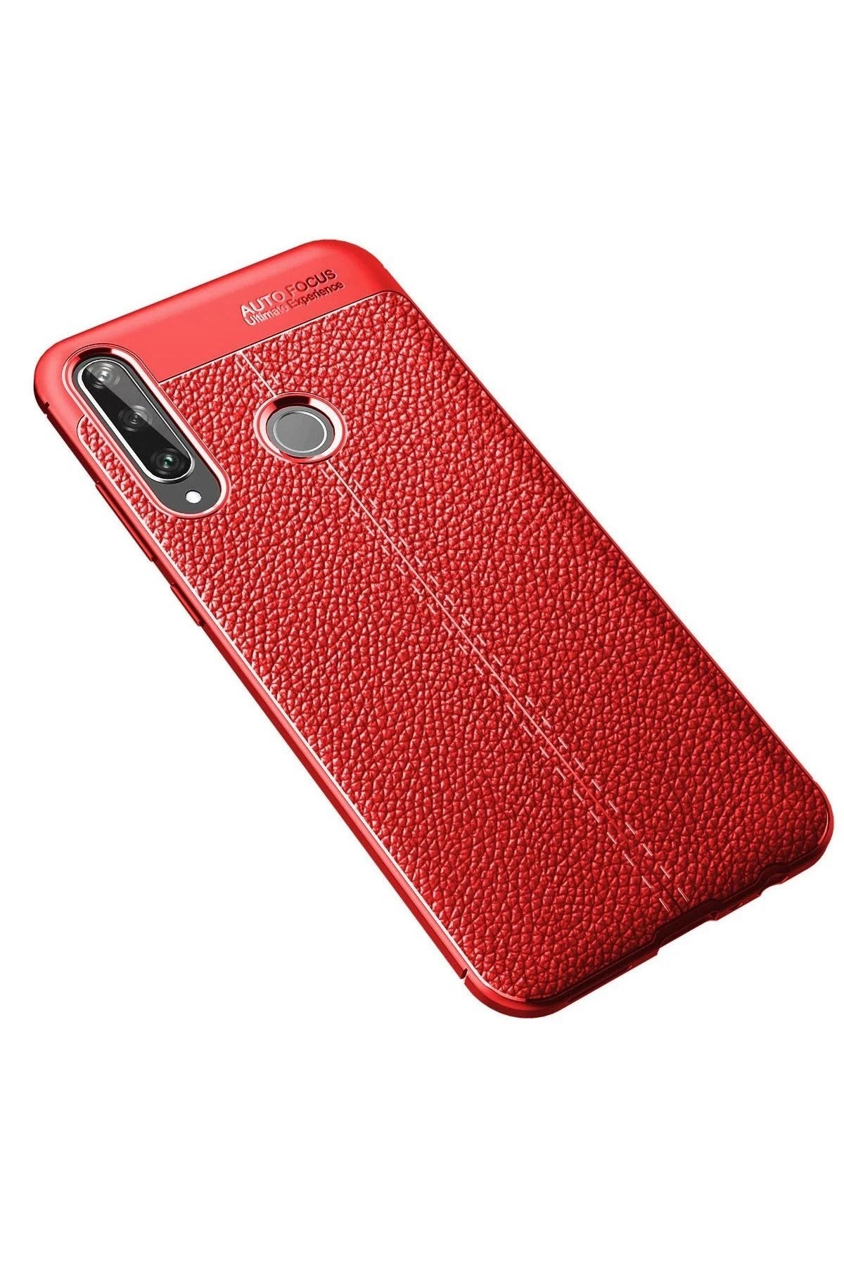 Mey İthalat® Huawei Y6P Kılıf Auto Focus Kapak - Kırmızı