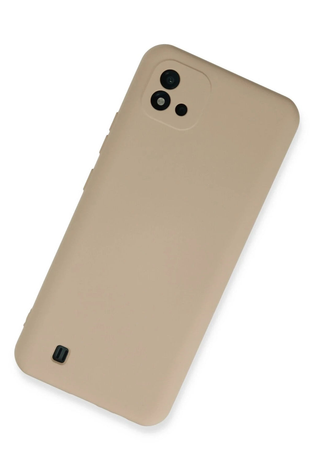 Mey İthalat® Realme C11 2021 Kılıf Nano içi Kadife Silikon - Pudra