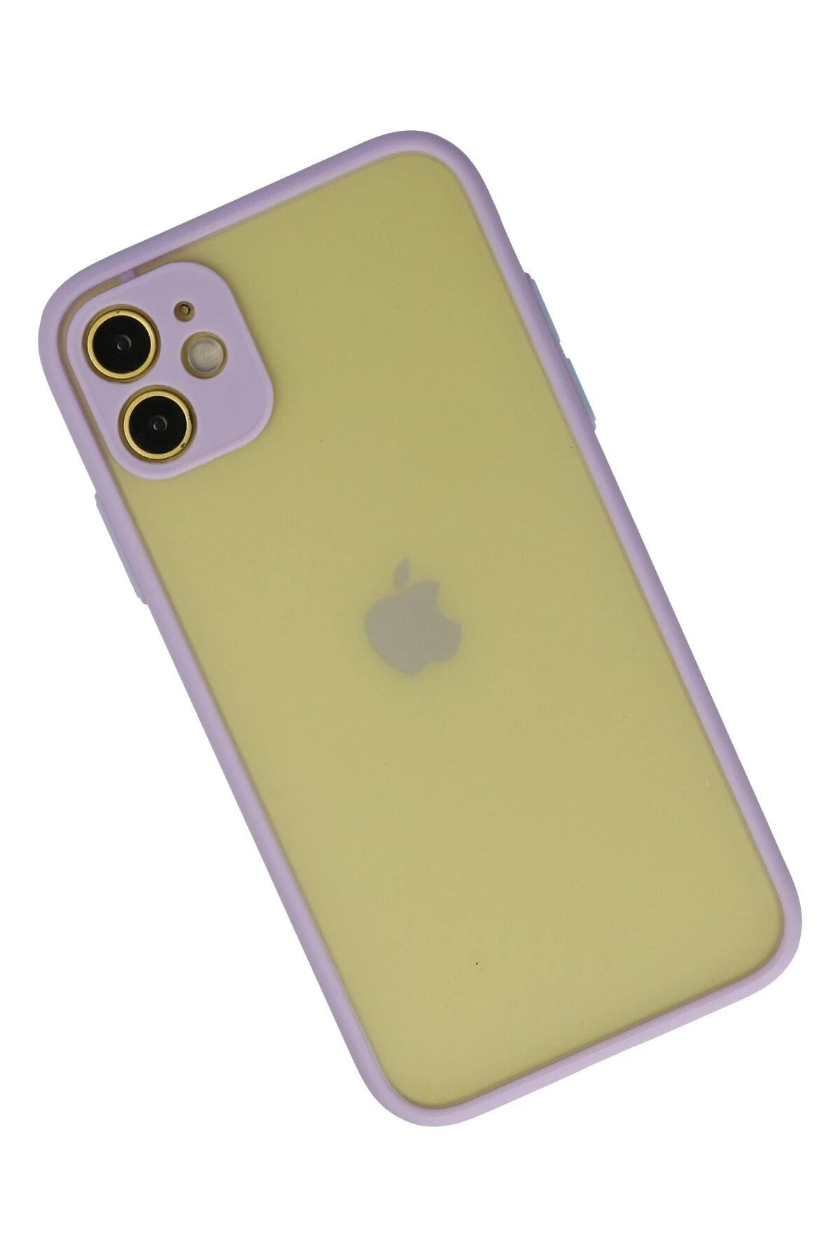 Mey İthalat® iPhone 11 Kılıf Montreal Silikon Kapak - Mor