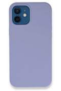 Mey İthalat® iPhone 12 Kılıf Lansman Legant Silikon - Lila
