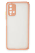 Mey İthalat® Redmi 9T Kılıf Montreal Silikon Kapak - Pembe