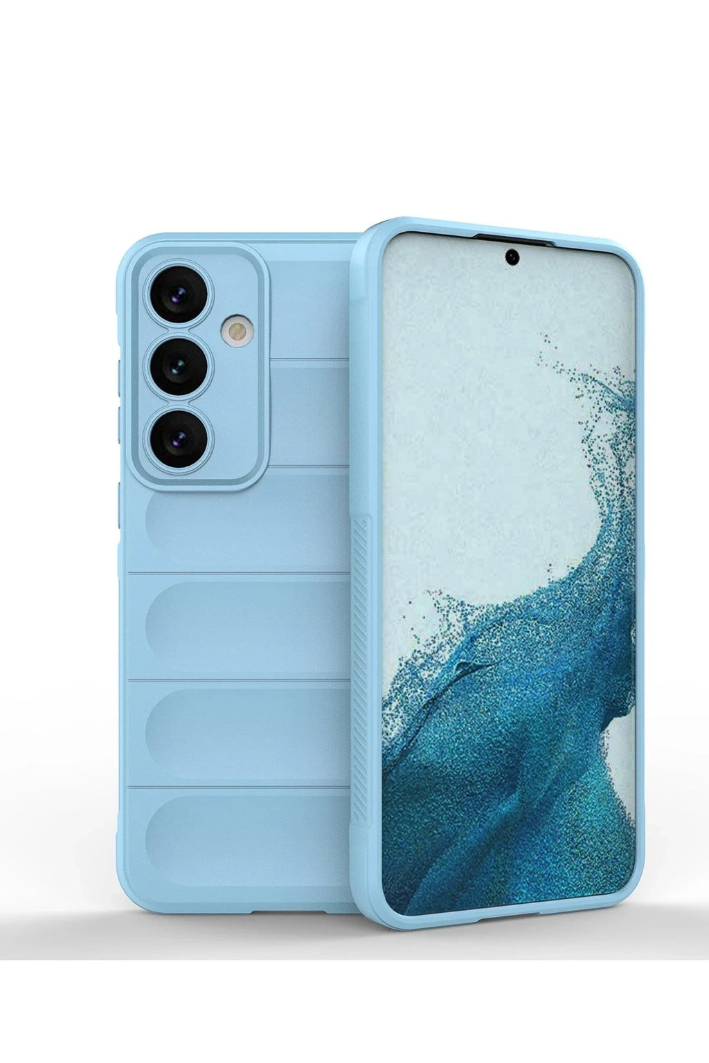 Mey İthalat® Samsung Galaxy S24 Kılıf Optimum Silikon - Sky Blue