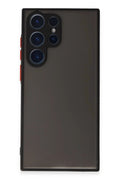 Mey İthalat® Samsung Galaxy S23 Ultra Kılıf Montreal Silikon Kapak - Siyah