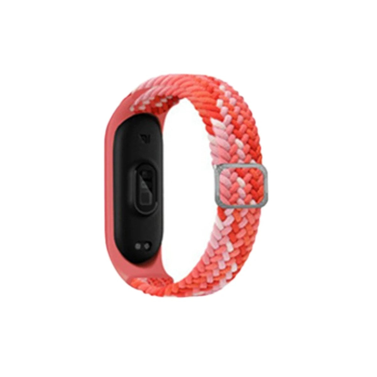 Mey İthalat® Mi Band 7 Star Kordon - Pembe-Kırmızı
