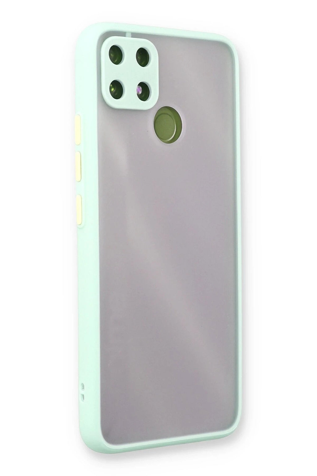 Mey İthalat® Realme C25 Kılıf Montreal Silikon Kapak - Turkuaz