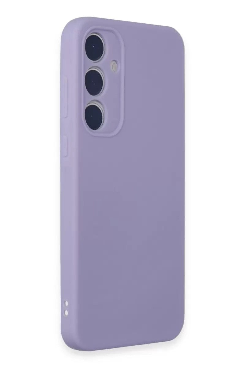 Mey İthalat® Samsung Galaxy A15 4G Kılıf First Silikon - Lila