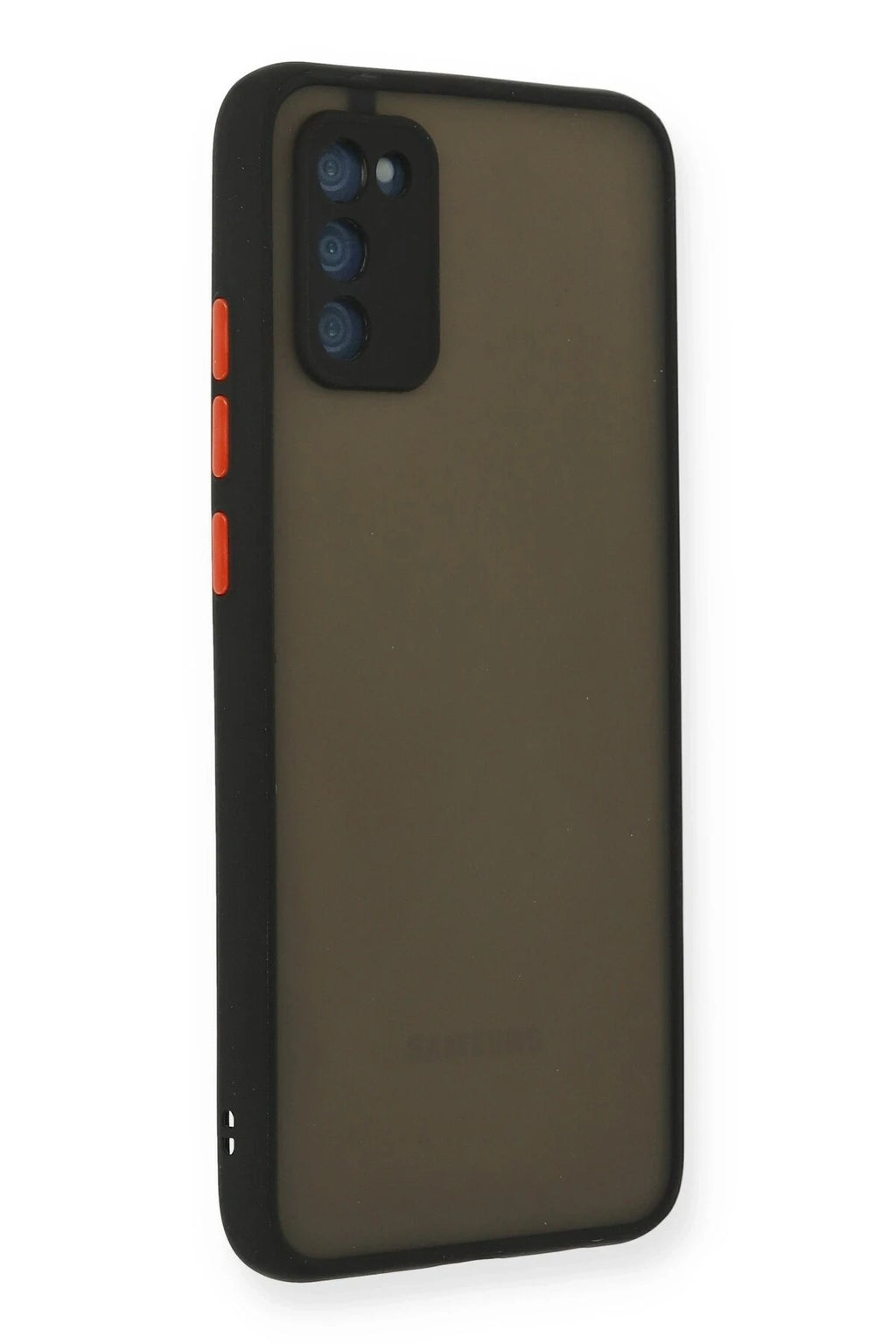 Mey İthalat® Samsung Galaxy A02S Kılıf Montreal Silikon Kapak - Siyah