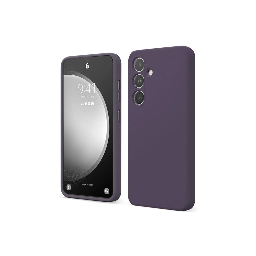 Mey İthalat® Samsung Galaxy A14 4G Kılıf First Silikon - Mor