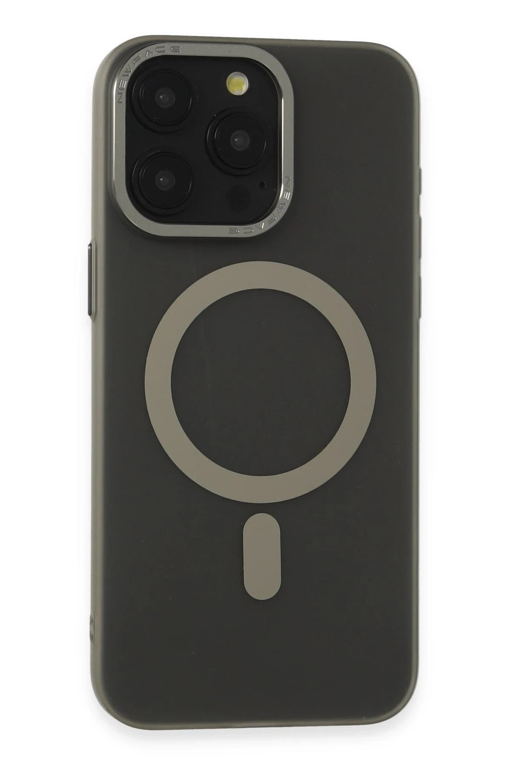 Mey İthalat® iPhone 15 Pro Max Kılıf Lodos Magneticsafe Mat Kapak - Titan Gri