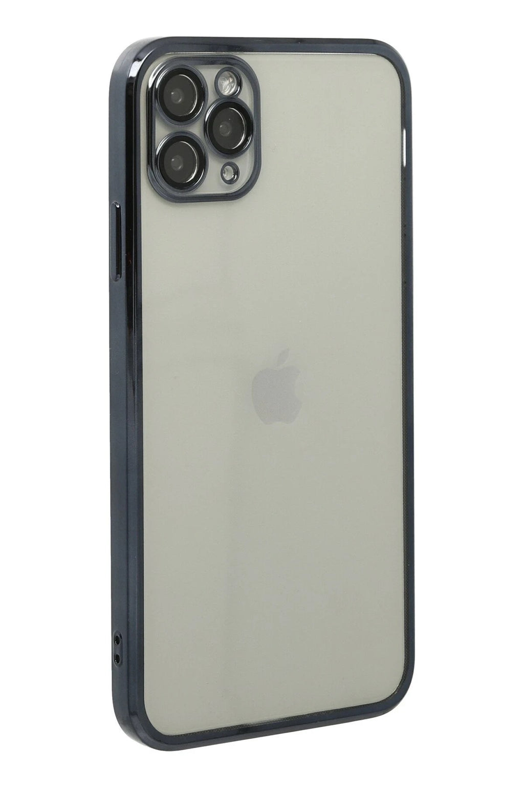 Mey İthalat® iPhone 11 Pro Kılıf Lensli Silikon - Siyah