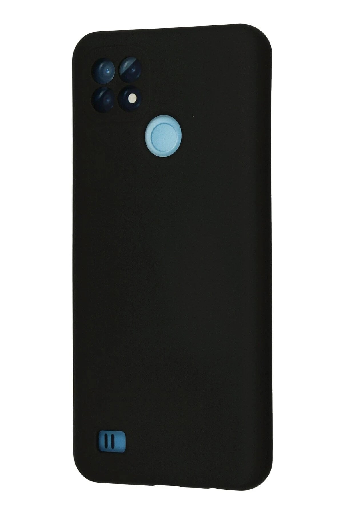 Mey İthalat® Realme C21 Kılıf Nano içi Kadife Silikon - Siyah