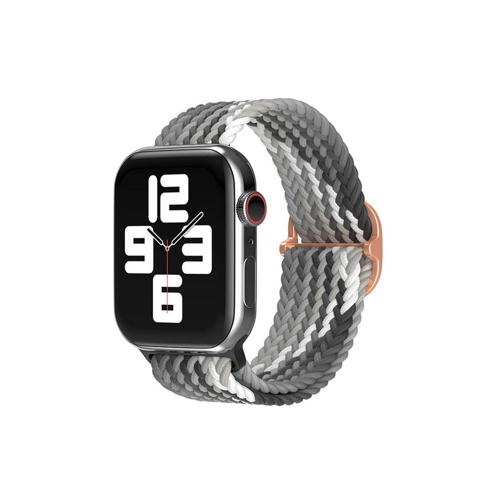 Mey İthalat® Watch 42mm Star Kordon - Gri-Siyah