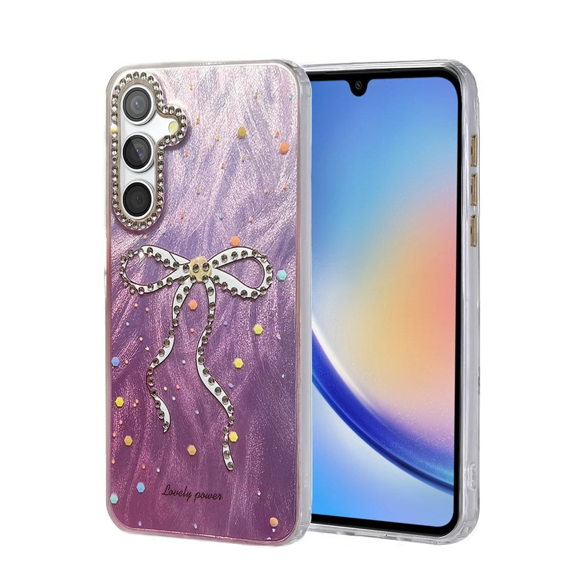 Mey İthalat® Samsung Galaxy A34 5G Kılıf Blade Aynalı Desenli Kapak - Desen 1