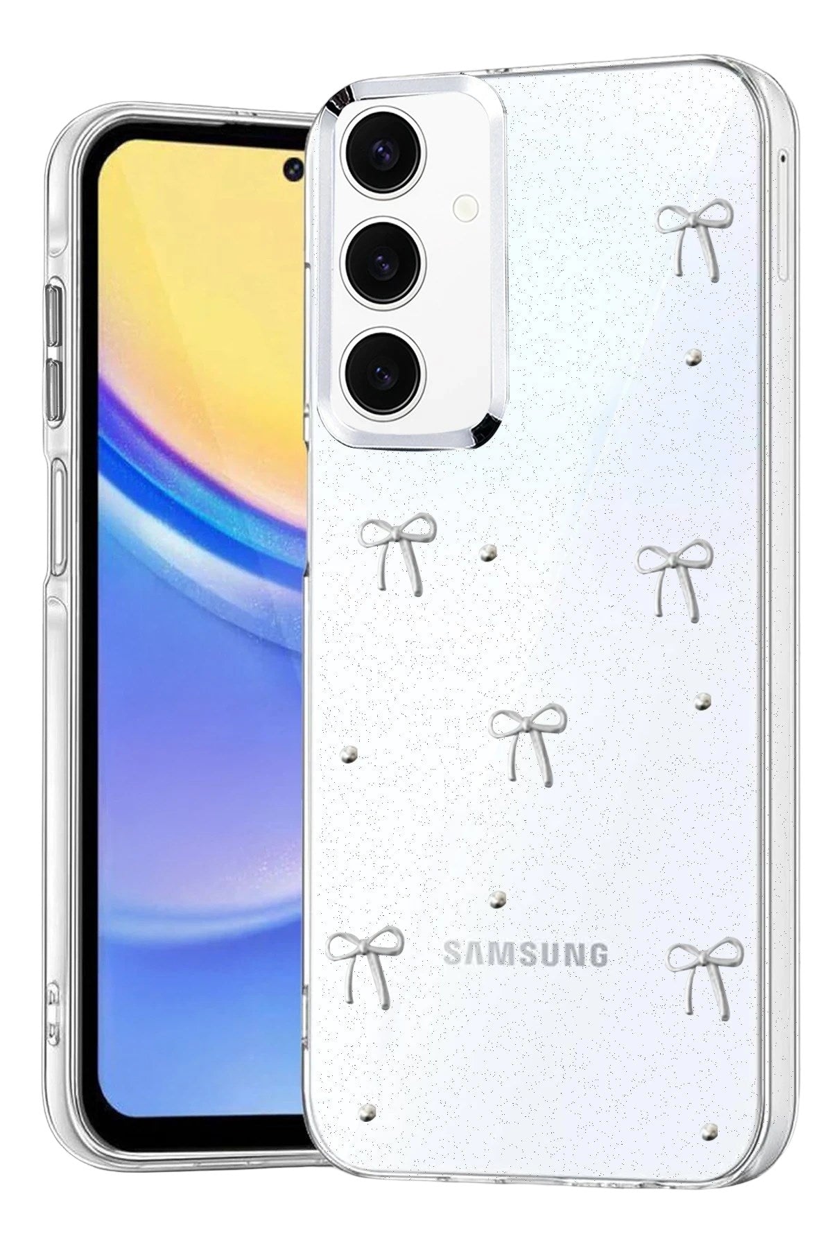 Mey İthalat® Samsung Galaxy A35 5G Fiyonk Desenli Kapak - Desen 1