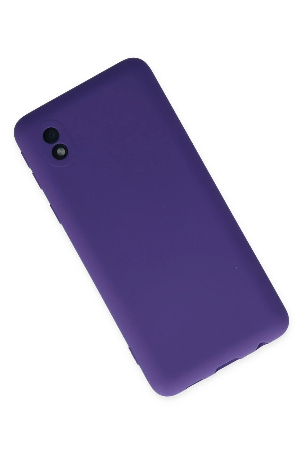 Mey İthalat® Samsung Galaxy A01 Core Kılıf Nano içi Kadife Silikon - Mor