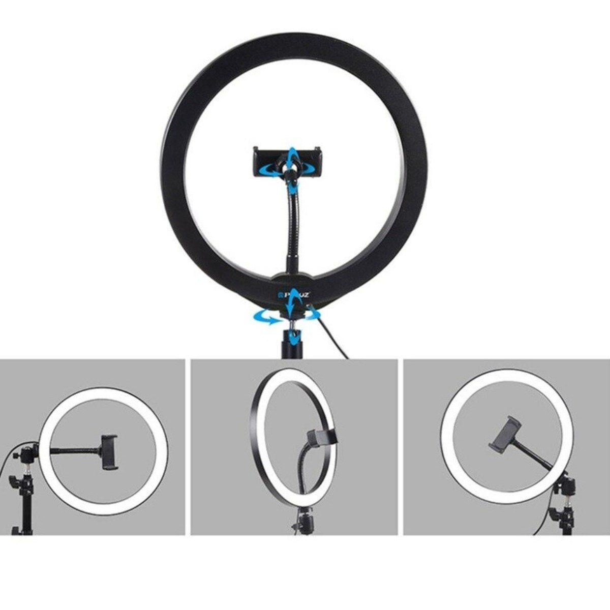 8inç 20cm Youtube Instagram Tiktok Selfie Stüdyo Video Fotoğraf Ring Light Tripod Led Halk