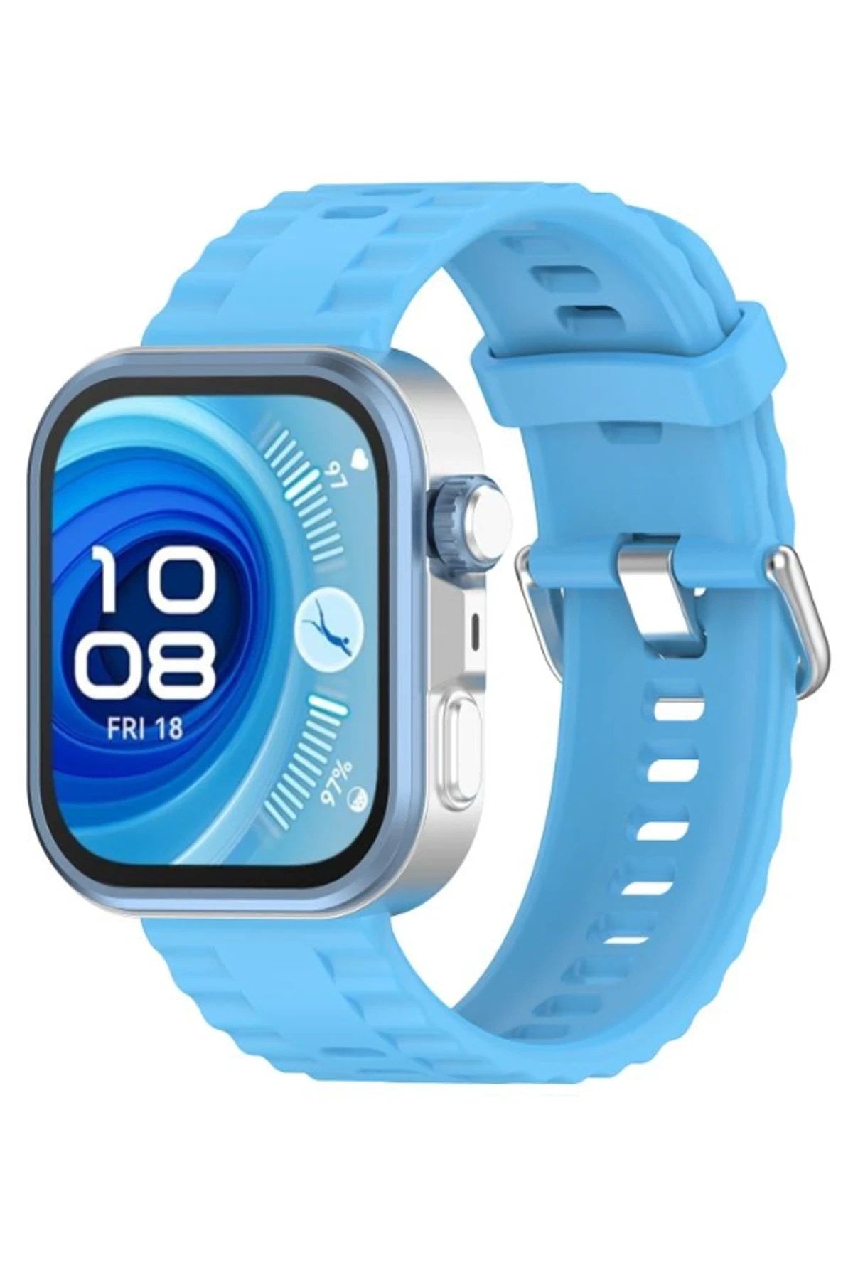 Mey İthalat® Huawei Watch Fit 3 Klasik Kordon - Turkuaz