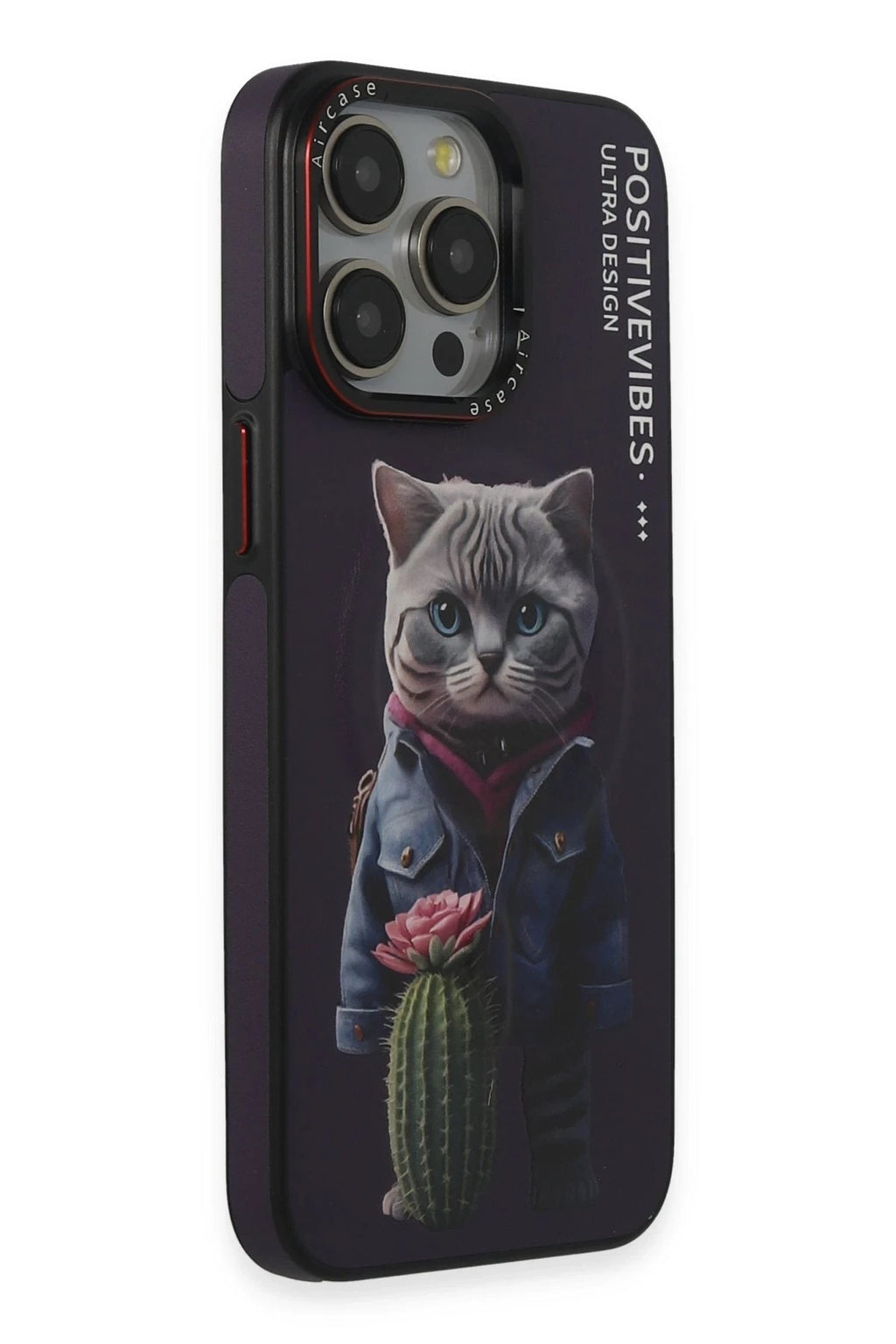 Mey İthalat® iPhone 14 Pro Fun Magsafe Kapak - Derin Mor
