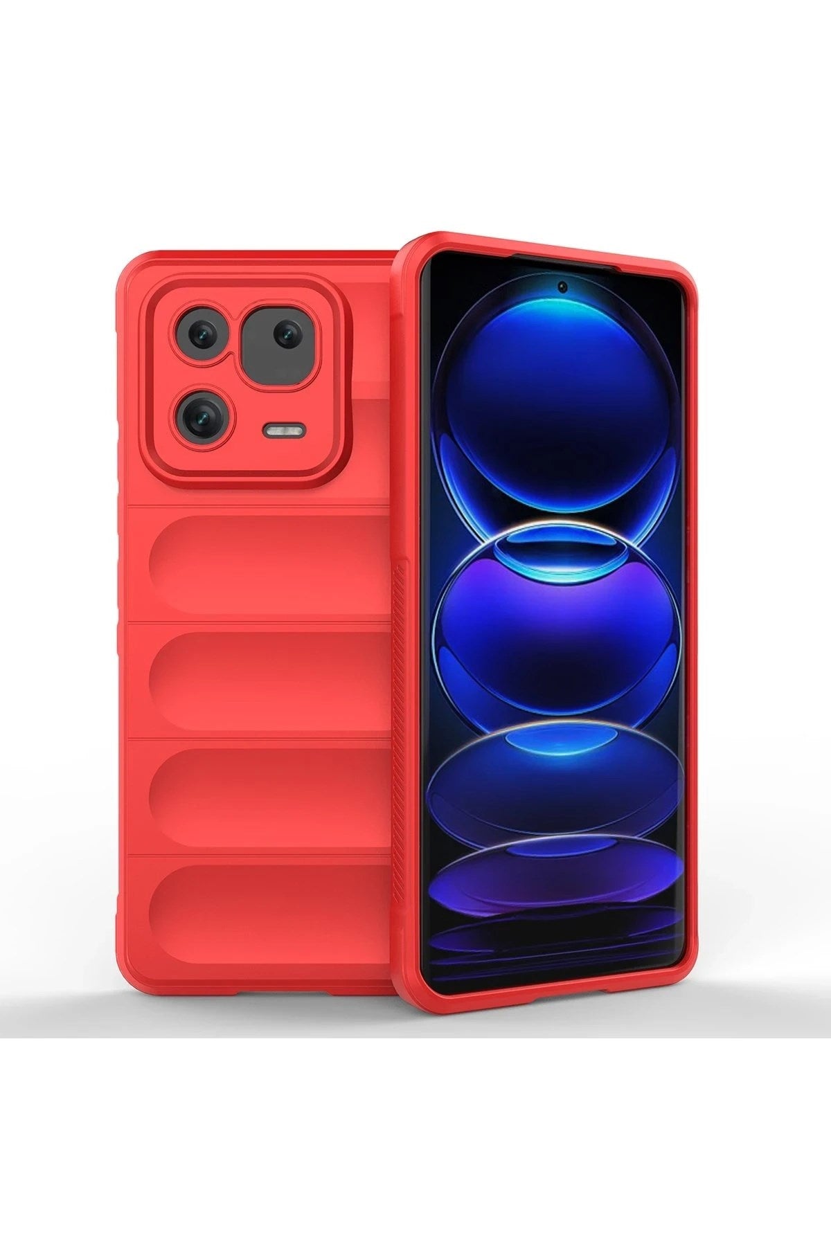 Mey İthalat® Mi 13 Pro Kılıf Optimum Silikon - Kırmızı