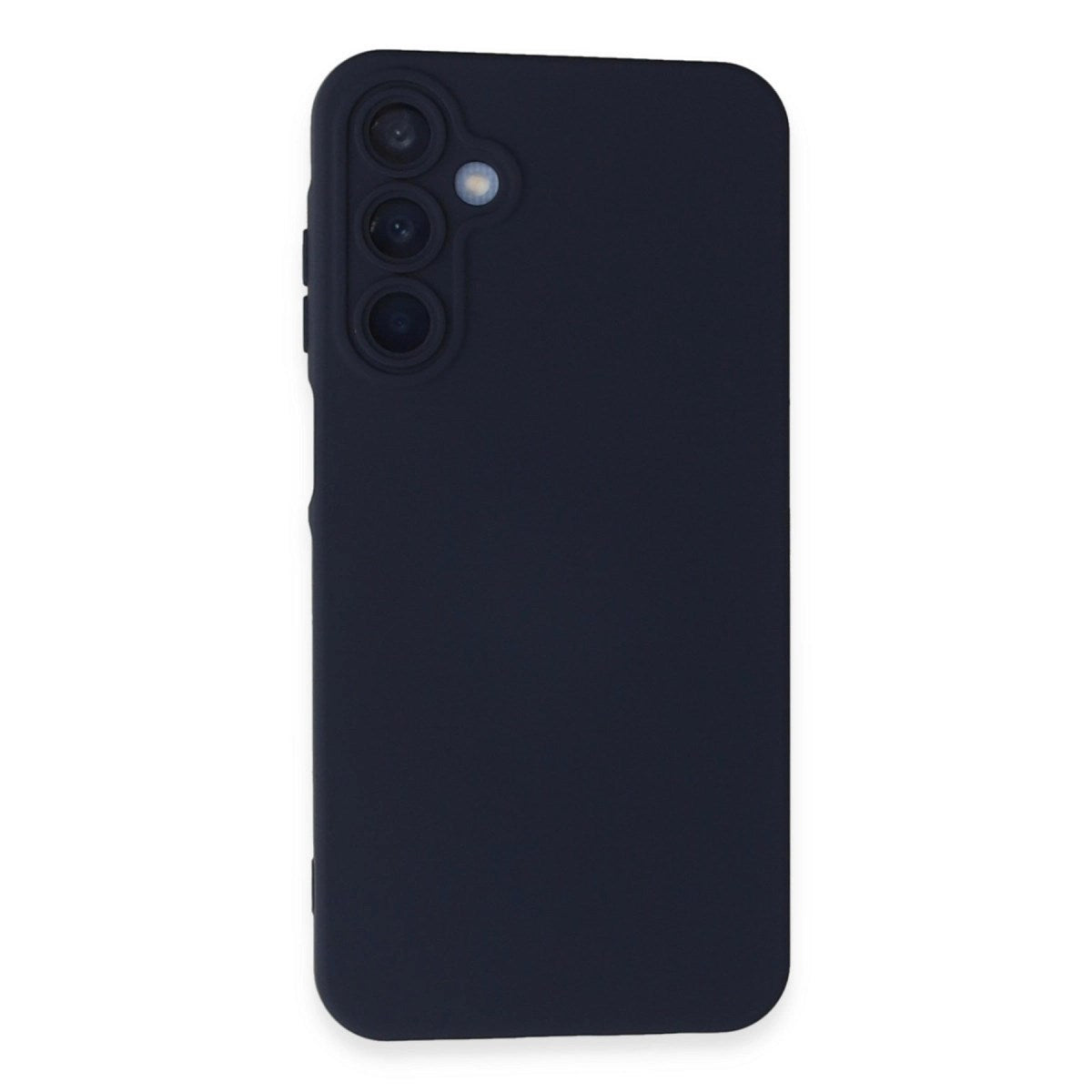 Mey İthalat® Samsung Galaxy A15 4G Kılıf Nano içi Kadife Silikon - Lacivert