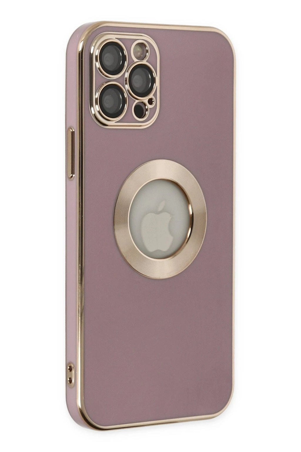 Mey İthalat® iPhone 12 Pro Kılıf Store Silikon - Mor