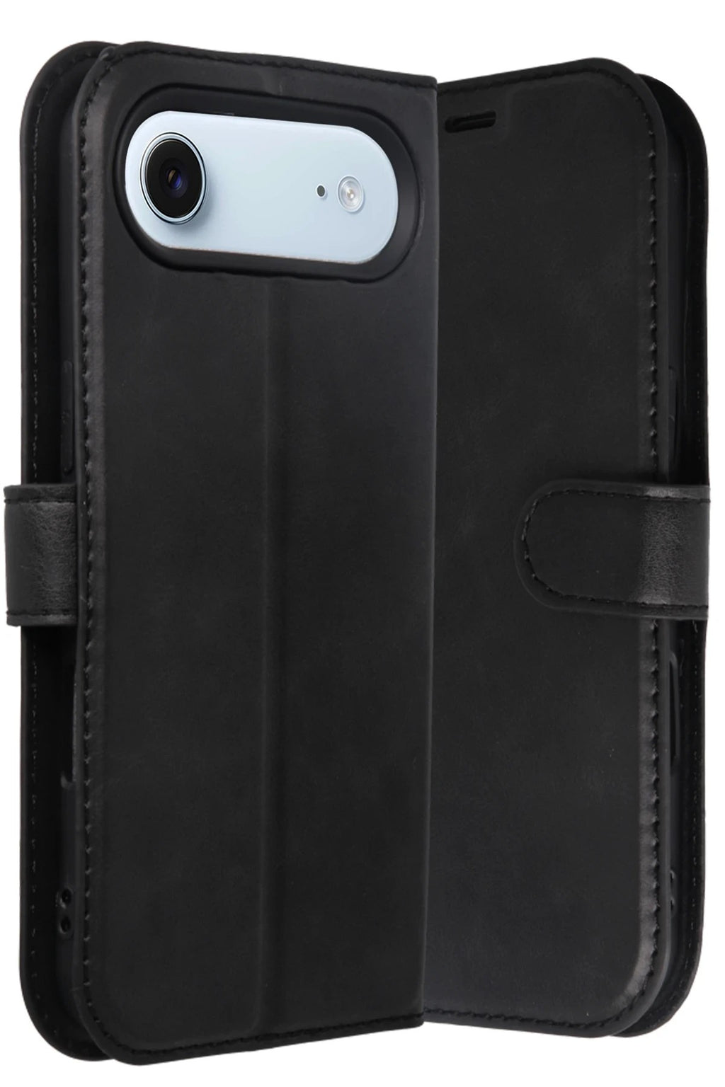 Mey İthalat® iPhone 17 Air Trend S Plus Kapaklı Kılıf - Siyah