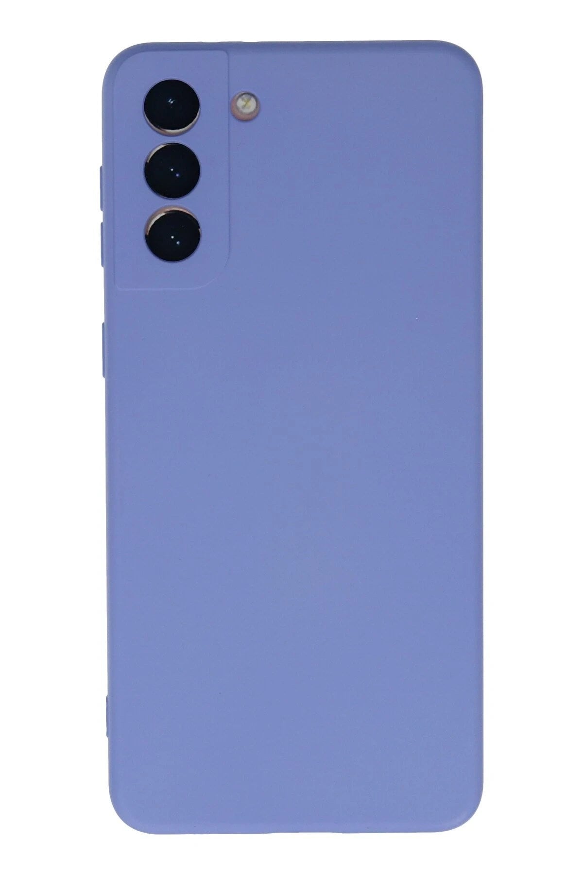 Mey İthalat® Samsung Galaxy S21 Plus Kılıf Nano içi Kadife Silikon - Lila