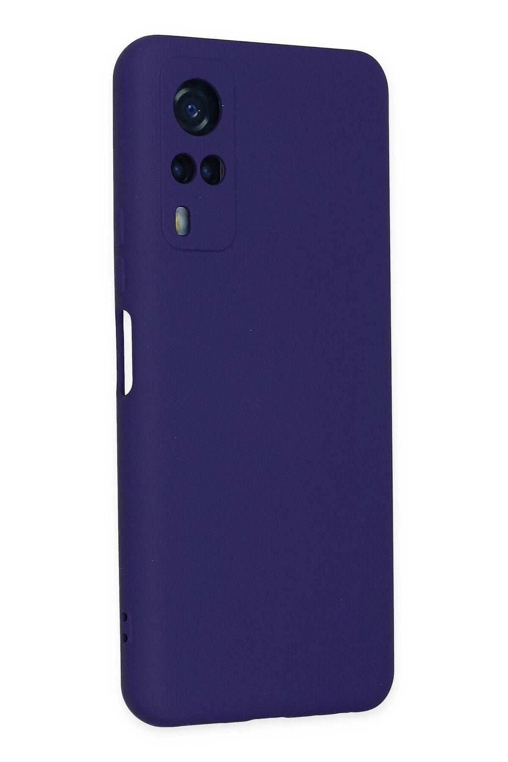 Mey İthalat® Vivo Y53S Kılıf Nano içi Kadife Silikon - Mor