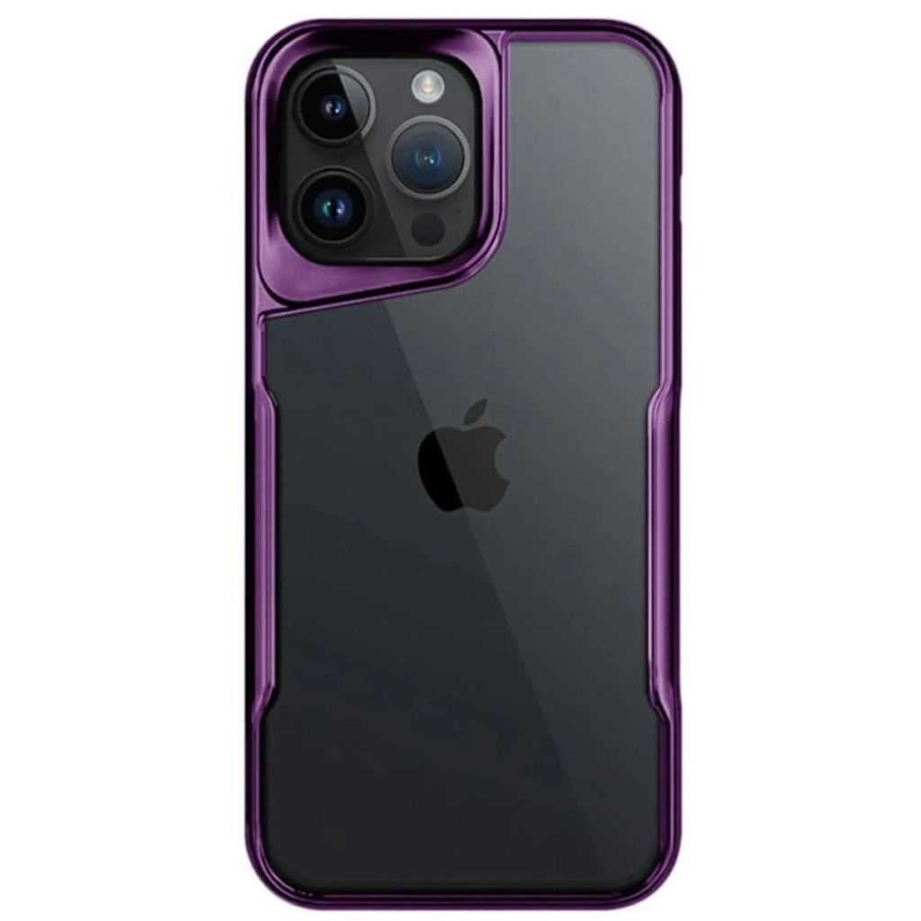 Mey İthalat® iPhone 14 Pro Max Kılıf Boyi Silikon Kapak - Derin Mor