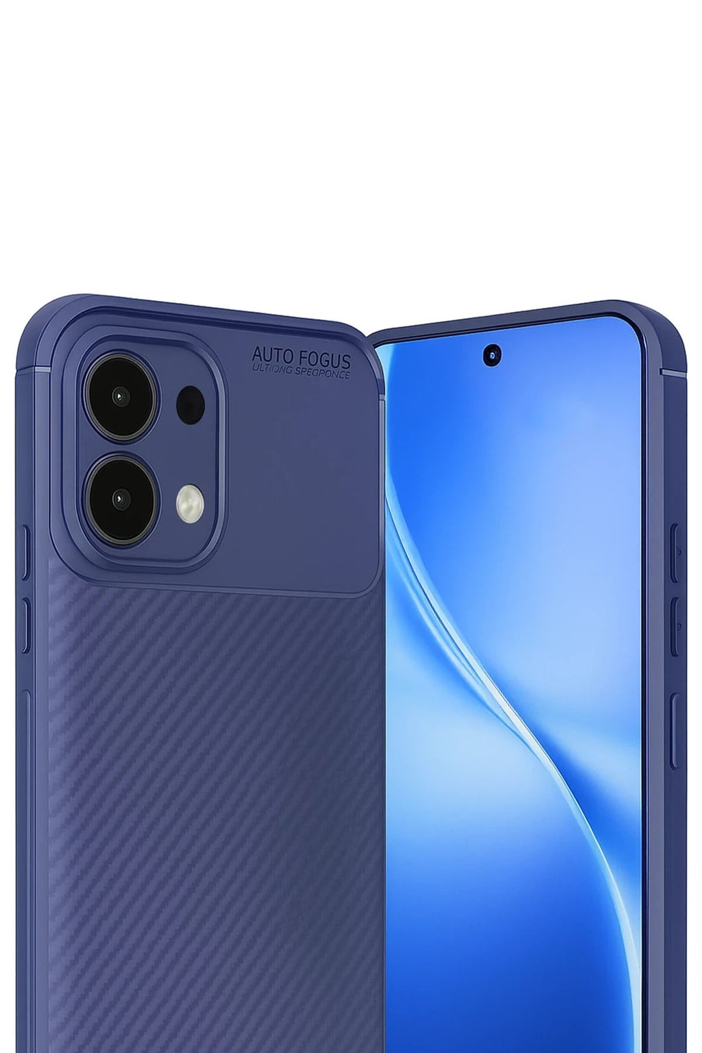 Mey İthalat® A6 Pro 4G Auto Focus Karbon Kapak - Lacivert