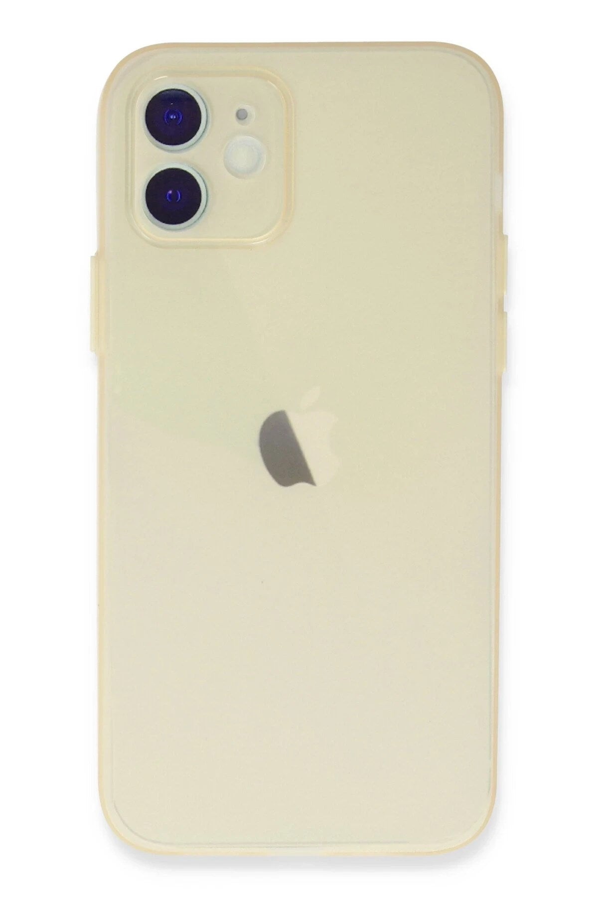 Mey İthalat® iPhone 12 Kılıf Puma Silikon - Gold
