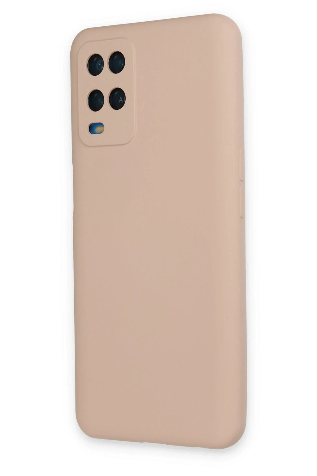 Mey İthalat® A54 4G Kılıf Nano içi Kadife Silikon - Pudra
