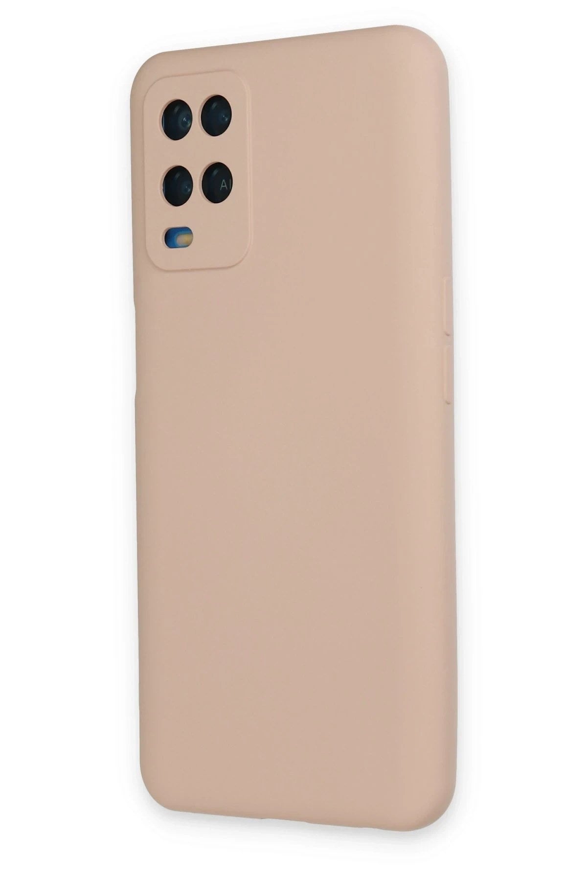 Mey İthalat® A54 4G Kılıf Nano içi Kadife Silikon - Pudra