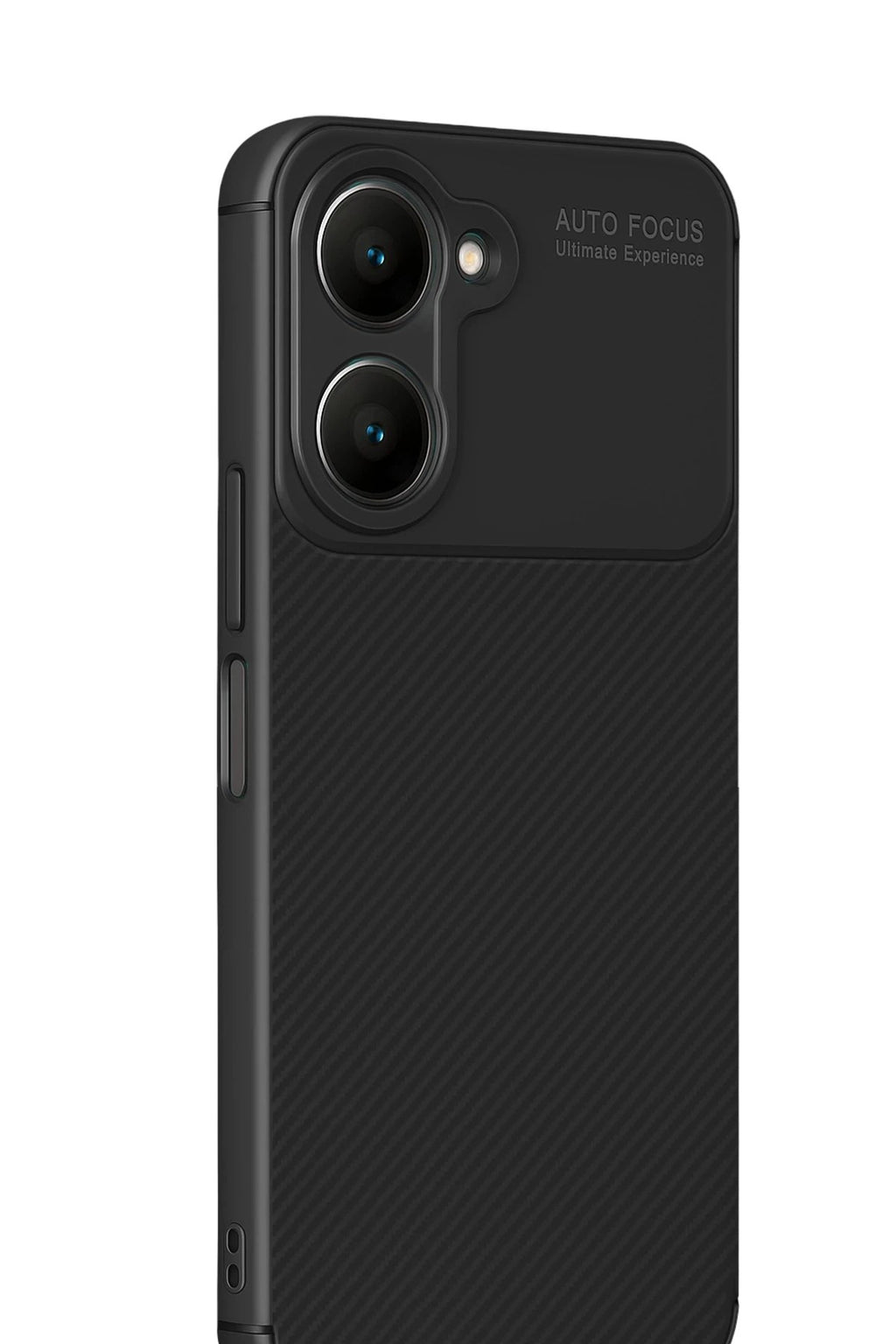 Mey İthalat® Vivo Y18 Kılıf Auto Focus Karbon Kapak - Siyah