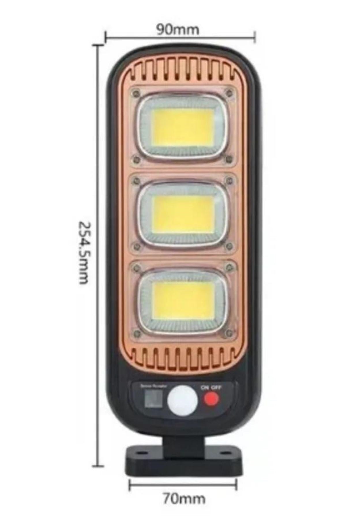 Sensörlü Güneş Enerjisi İle Şarj Olabilen Duvara Monte Solar Aydınlatma GL-84069