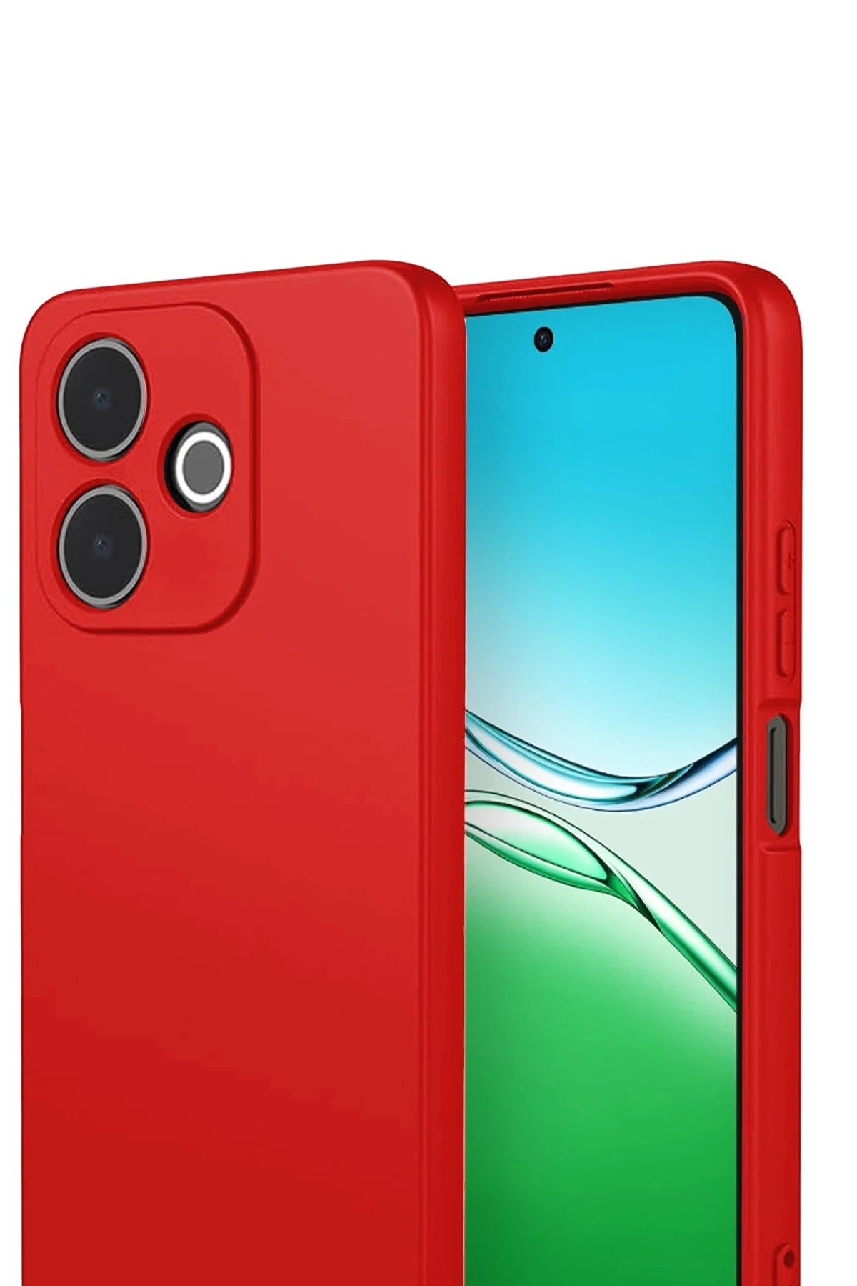 Mey İthalat® A5 Pro 4G First Silikon - Kırmızı