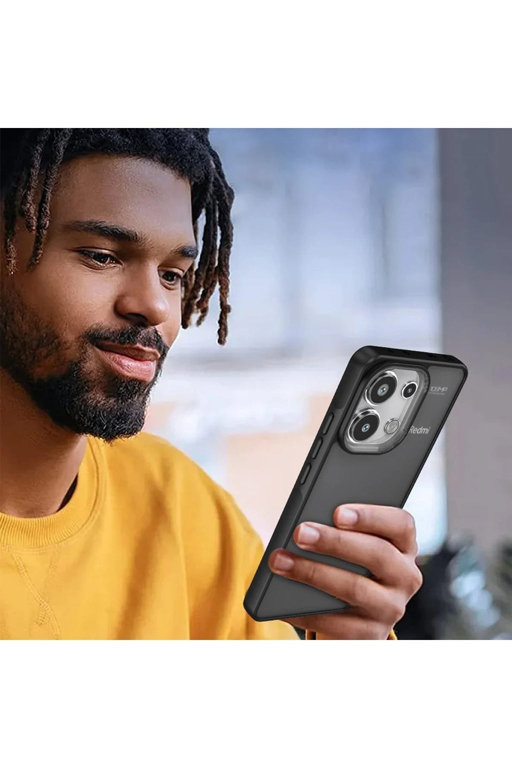 Mey İthalat® Redmi Note 13 Pro 4G Kılıf Elegant Kapak - Açık Mavi