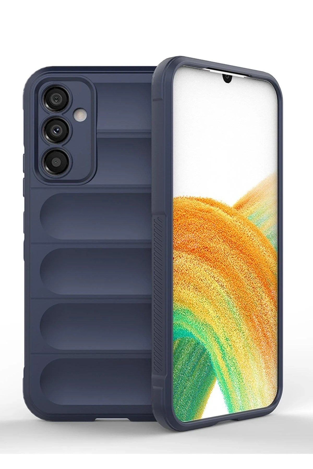 Mey İthalat® Samsung Galaxy A25 5G Kılıf Optimum Silikon - Lacivert