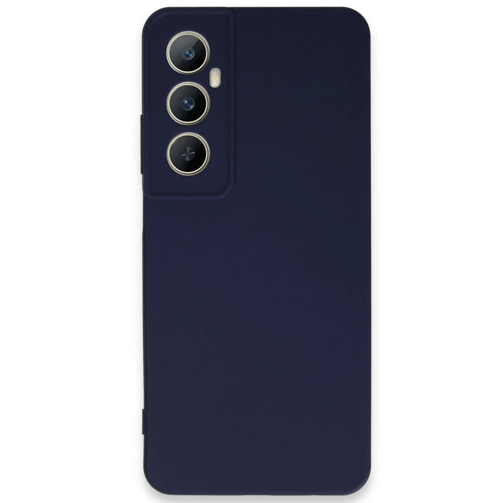 Mey İthalat® Realme C65 Kılıf First Silikon - Lacivert