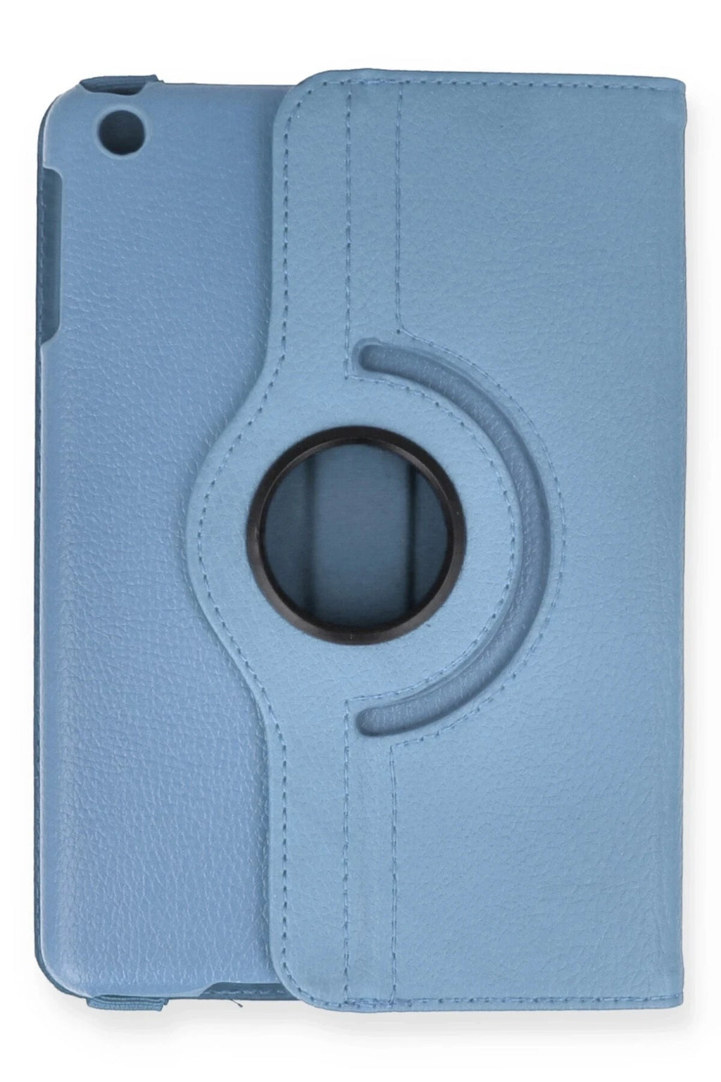 Mey İthalat® iPad Mini 1 Kılıf 360 Tablet Deri Kılıf - Turkuaz