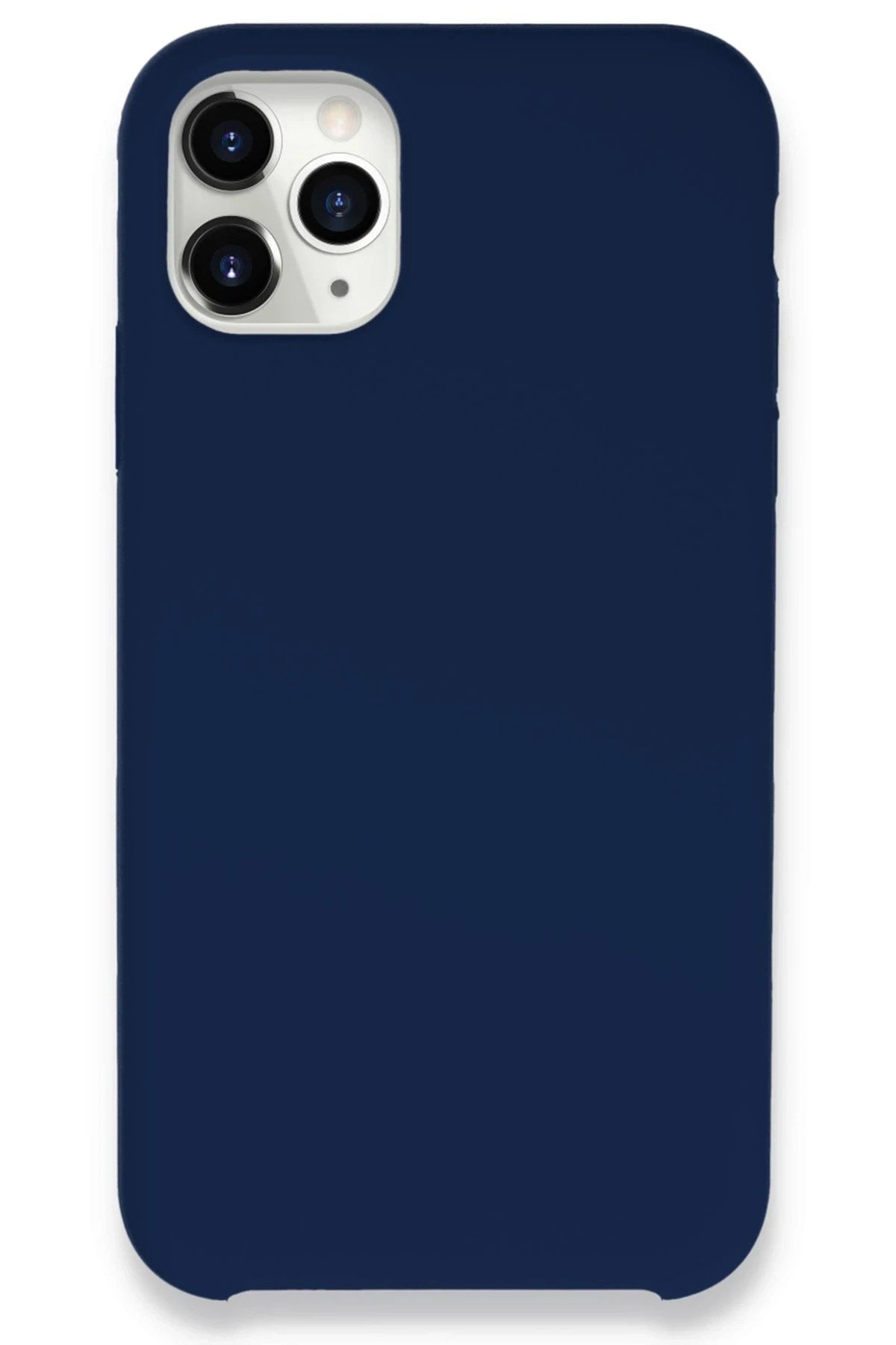 Mey İthalat® iPhone 11 Pro Max Kılıf Lansman Legant Silikon - Lacivert