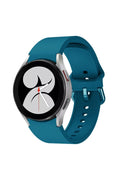 Mey İthalat® Samsung Galaxy Watch 4 Klasik Kordon - Petrol Mavisi