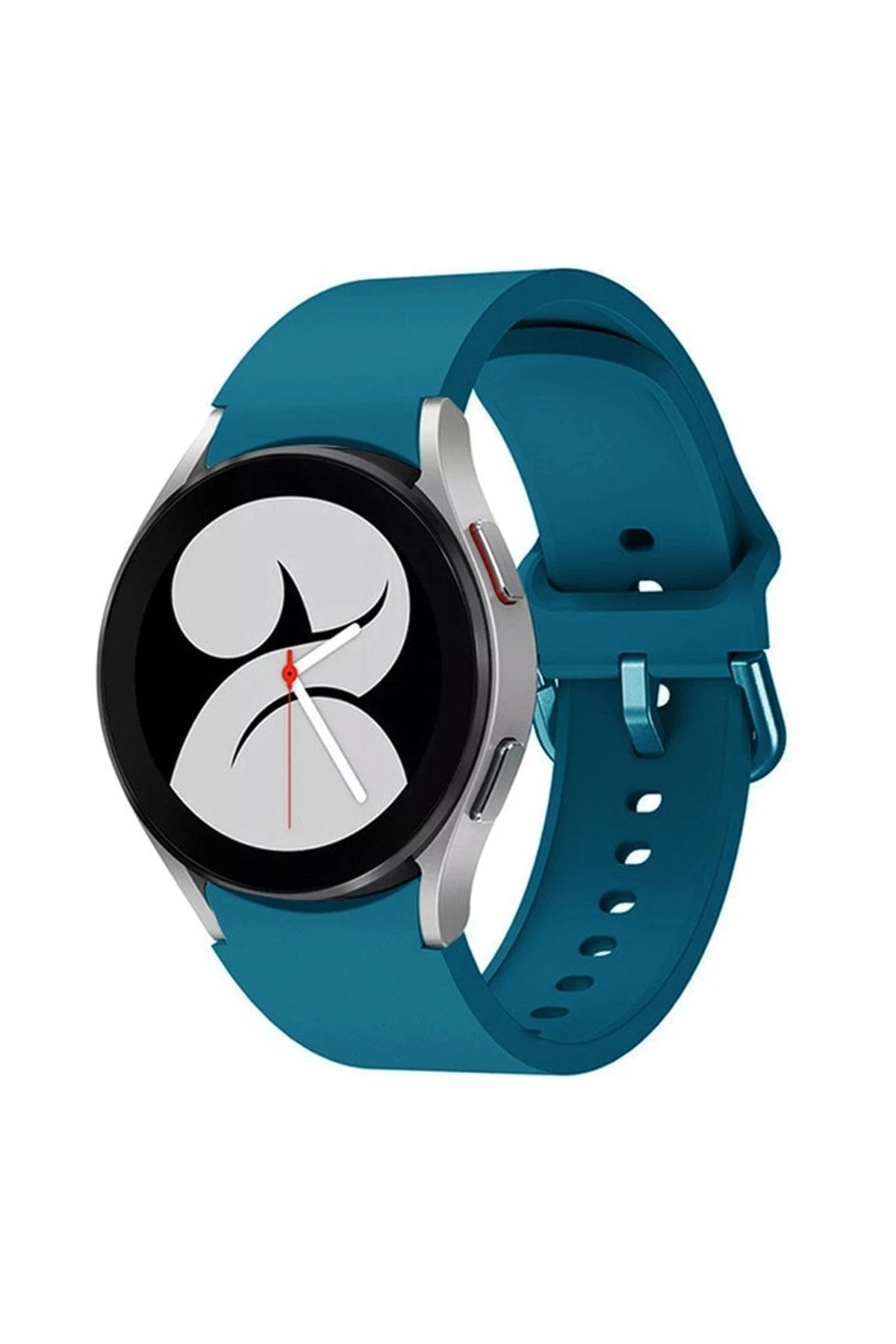 Mey İthalat® Samsung Galaxy Watch 4 Klasik Kordon - Petrol Mavisi