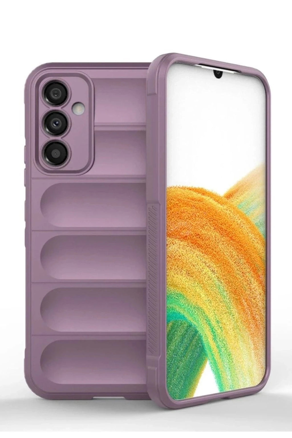 Mey İthalat® Samsung Galaxy A15 4G Kılıf Optimum Silikon - Mor